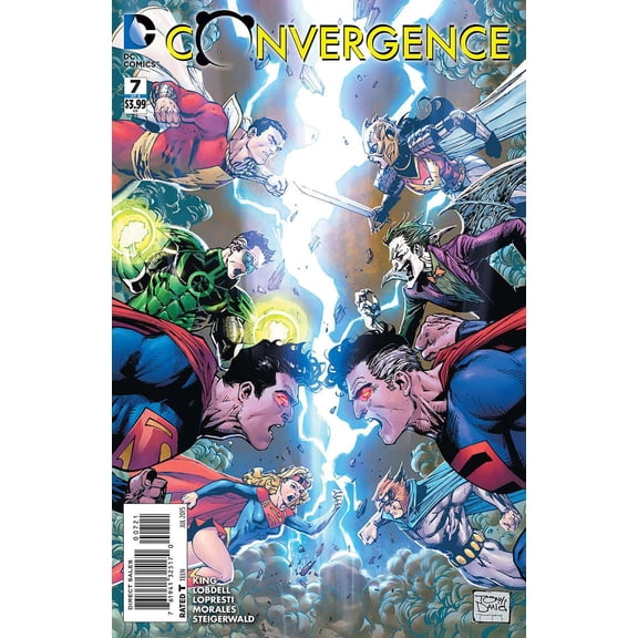 Convergence #7A VF ; DC Comic Book