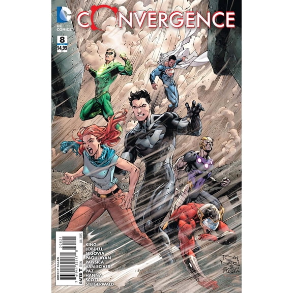Convergence #8 Tony S Daniel Var Ed (Tony S Daniel Var Ed) DC Comics Comic Book