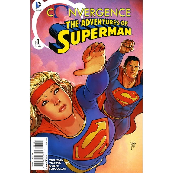 Convergence: Adventures of Superman #1 VF ; DC Comic Book