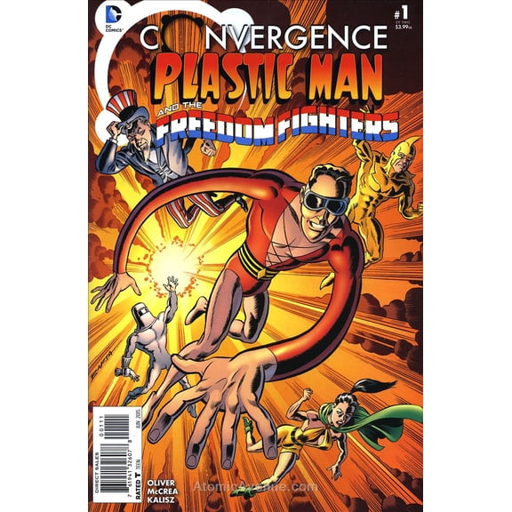 Convergence: Plastic Man and the Freedom Fighters #1 VF ; DC Comic Book