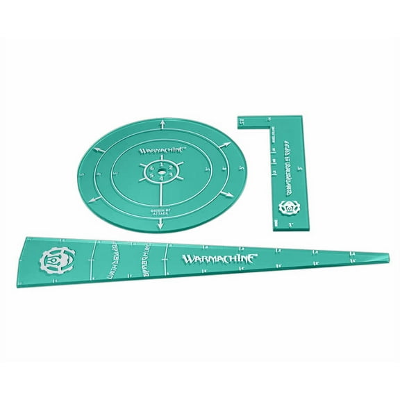 Convergence Template Set Mark III Warmachine Miniature Game Privateer Press