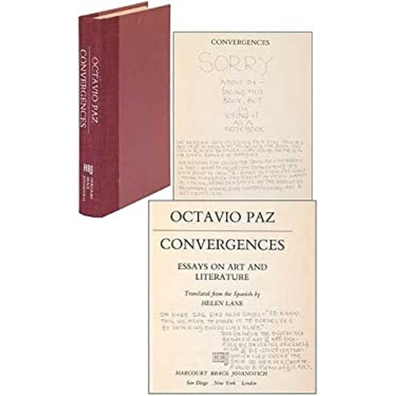 Pre-Owned Convergences: Essays on Art and Literature (Hardcover) 0151225850 9780151225859