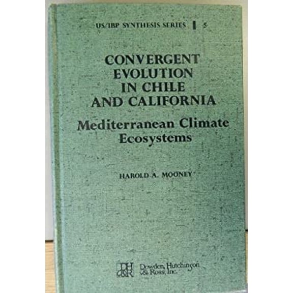 Pre-Owned Convergent Evolution in Chile and California : Mediterranean Climate Ecosystems (Hardcover) 9780879332792
