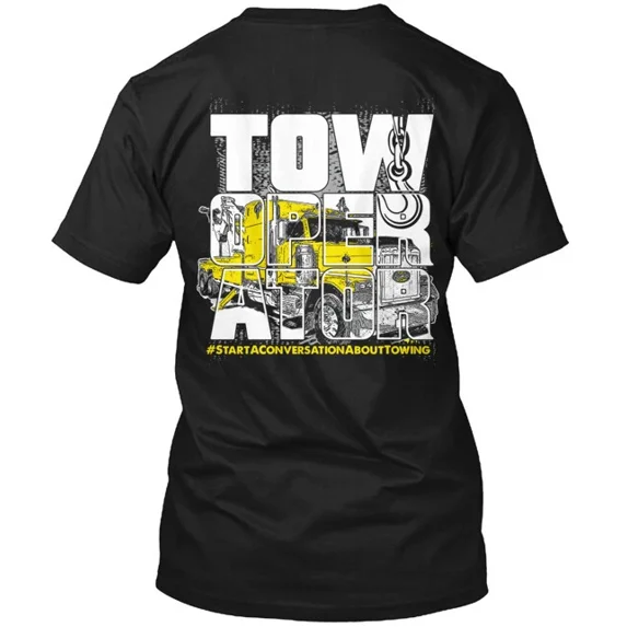 Conversation About Towing #sdmo T-Shirt Made in the USA Size S to 5XL