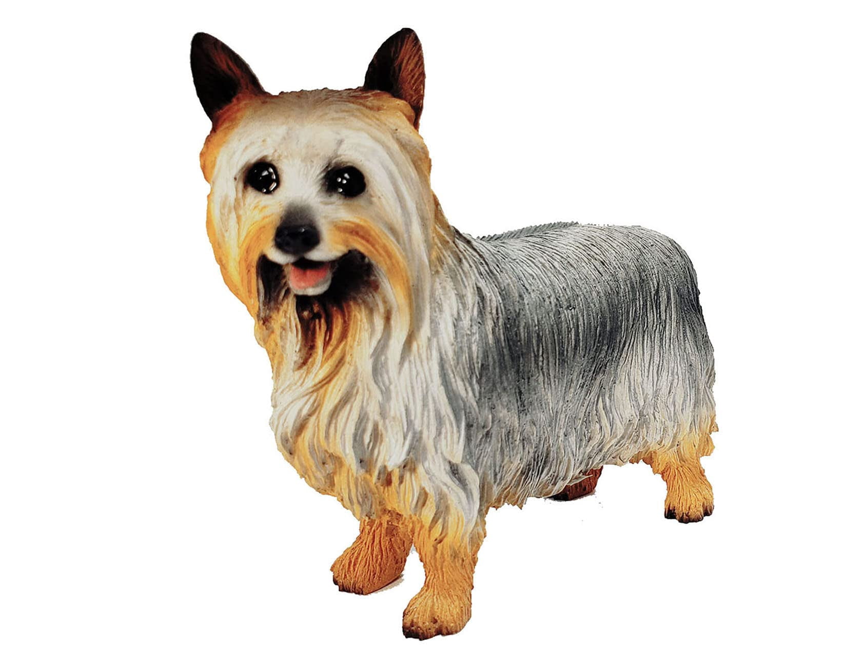 Cairn Terrier Mini In Resina – Statuetta Dipinta A Mano Pelo Tigrato