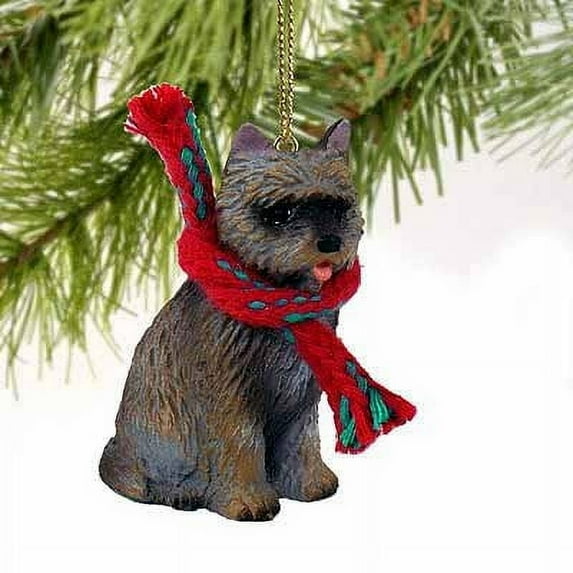 Conversation Concepts Cairn Terrier Tiny Mini One Christmas Ornament Brindle