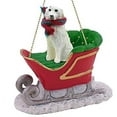 thumbnail image 1 of Conversation Concepts Great Pyrenees Sleigh Ride Christmas Ornament - Delightful!, 1 of 3