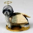 thumbnail image 1 of Conversation Concepts Lhasa Apso Puppy Cut Angel Dog Ornament - Gray, 1 of 1
