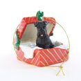 thumbnail image 1 of Conversation Concepts Schnauzer Black w/Uncropped Ears Gift Box Red Ornament, 1 of 1