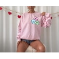 thumbnail image 1 of Conversation Hearts Sweater, Candy Hearts, Valentines Day Shirt, Valentines Conversation Heart, Retro Style V-Day, Fun Cute Crewneck All Size S-5Xl, 1 of 5
