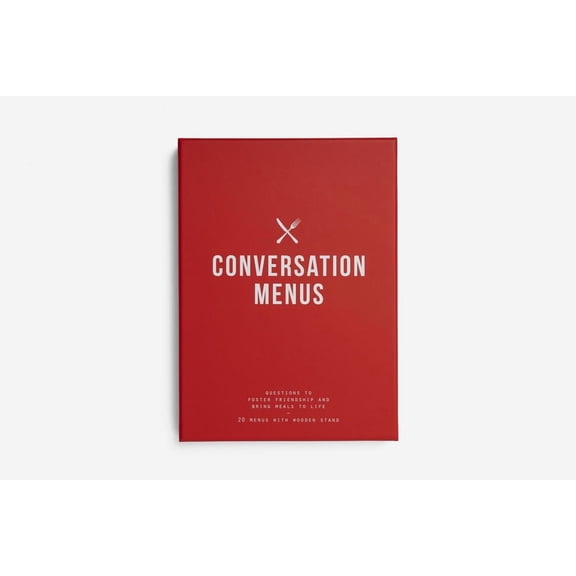 Conversation Menus Card Set: Questions to Foster Friendship and Bring Meals to Life (Other)
