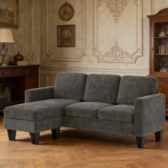 Conversation Sectional Sofa,Nordic Style Sofa,L Shaped Couch