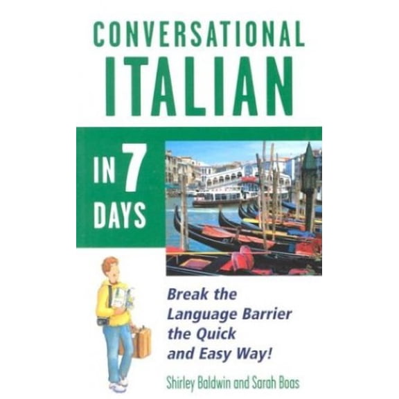 Pre-Owned Conversational Italian in 7 Days (Paperback) 0844244988 9780844244983