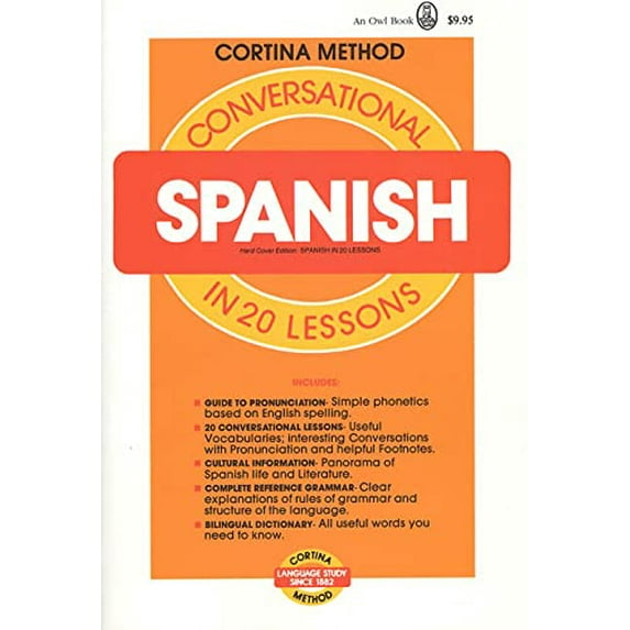 Pre-Owned Conversational Spanish in 20 Lessons, 9780805014969, 0805014969, Paperback, Reprint edition