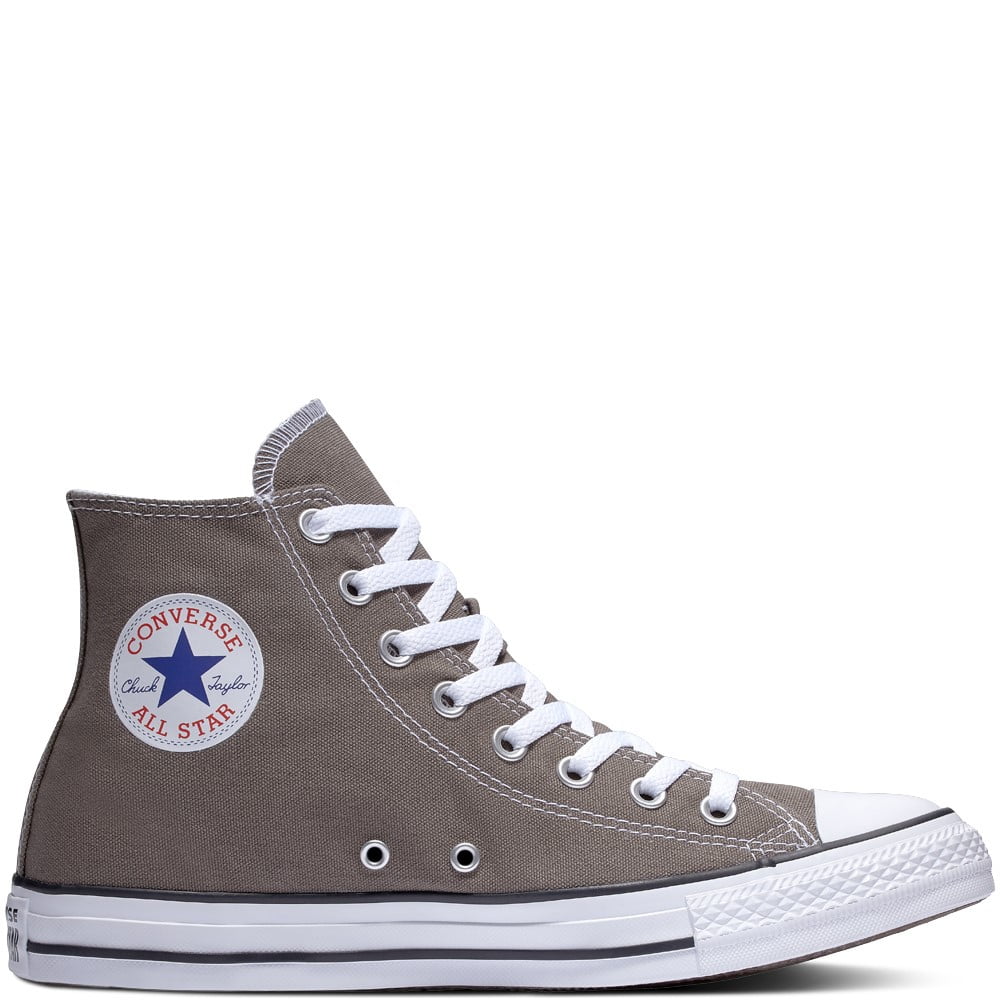 Converse Adult Unisex Chuck Taylor All Star Seasonal Hi Top Charcoal 1J793 (9.5 Men / 11.5 Women)