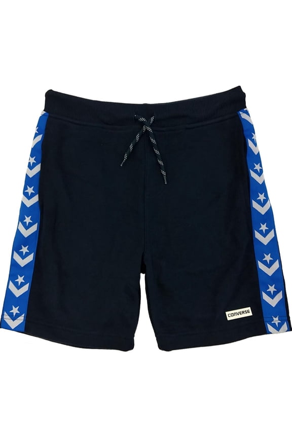 All Star Boys Blue Cotton Blend Athletic Basketball Gym Shorts Large