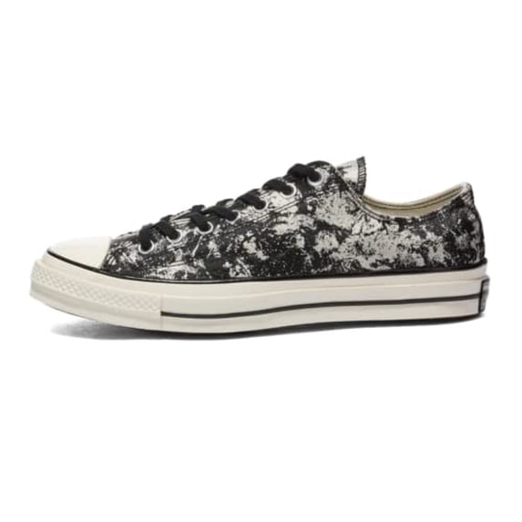Converse All Star Chuck 70 Ox Men’s Sneakers, Black/String Egret, Size 8