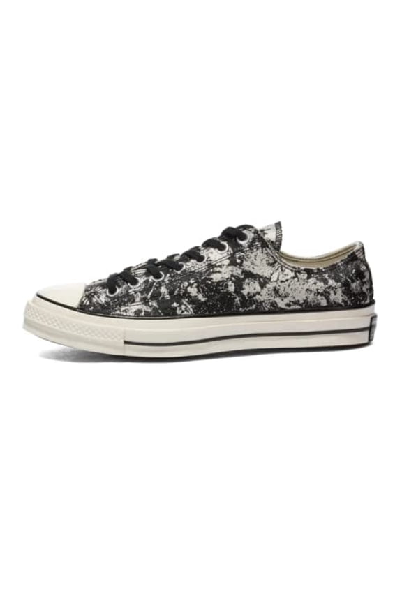 All Star Chuck 70 Ox Men’s Sneakers, Black/String Egret, Size 8