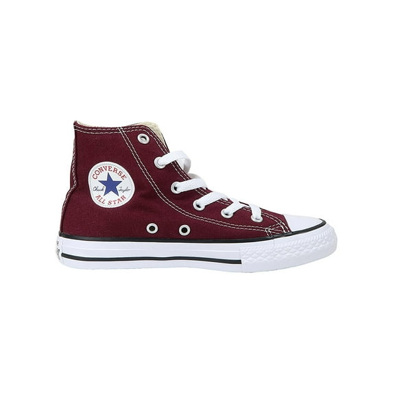 converse kids chuck taylor all star high top burgundy shoes 13 little kid m