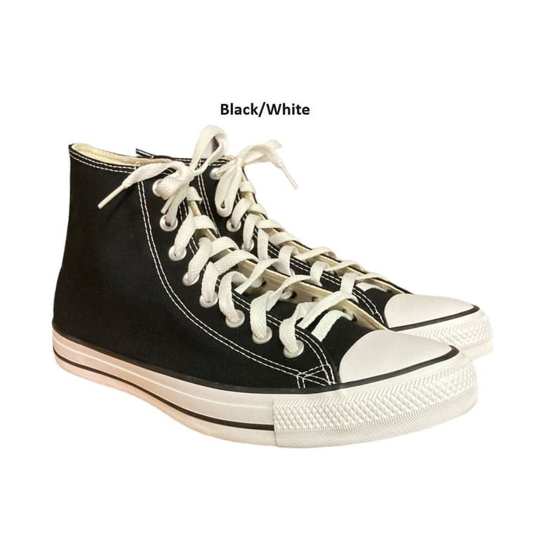 Converse Unisex’s Black High-Top Sneakers with White Toe Cap Size M10,W11.5 Amazon.com | Converse Chuck Taylor All Star High Top Sneaker  main image 2