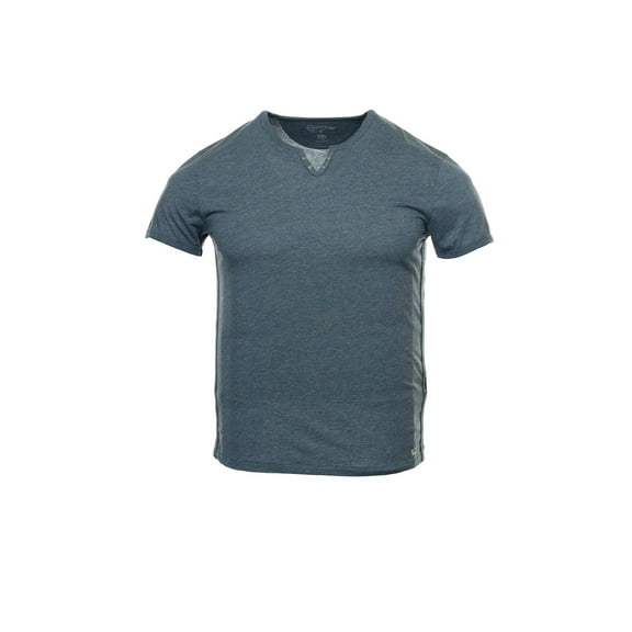 Converse 'Black Canvas' Blue V-Neck T-Shirt, Size 2XLarge