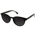 thumbnail image 1 of Converse Black Mens Sunglass Round Plastic Smoke Polarized Lens SCO 048 Z42P, 1 of 6