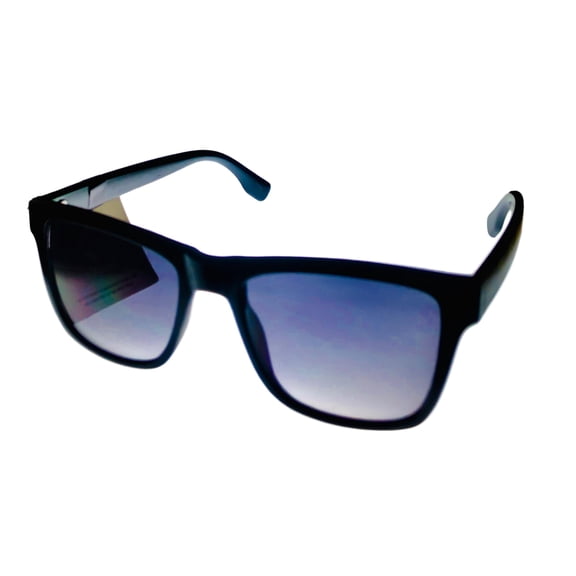 Converse Black Mens Sunglass Square Plastic, Smoke Gradient Lens H106