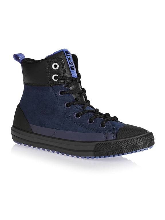 Boy's Chuck Taylor All Star Asphalt Boot HI Navy/Oxygen Blue/Black 12 M