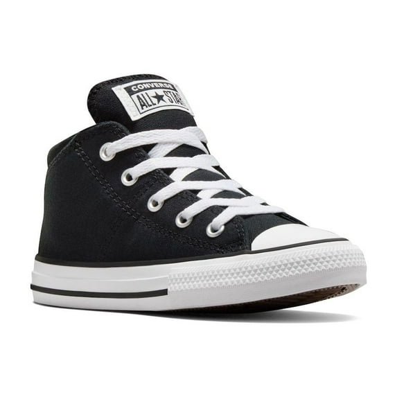 Converse Boys' & Girls' CTAS Madison Mid Shoes Color: Black Size: 1