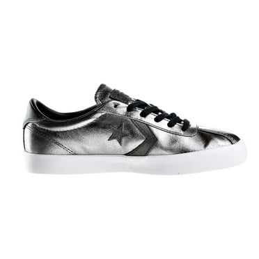 Converse Breakpoint Metallic Canvas Low Top Women's Shoes Black Pearl/White 555950C (5.5 B(M) US)