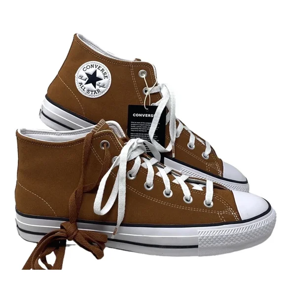 CONS Chuck Taylor Pro Mid Shoes Suede Tawny Owl Sneakers A04601C