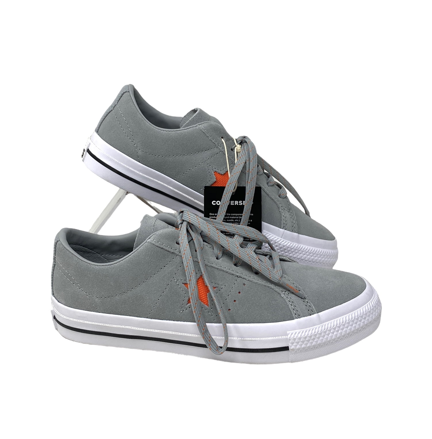 Converse CONS One Star Pro OX Low Top Gray Suede Women s Size Sneakers A01250C Walmart