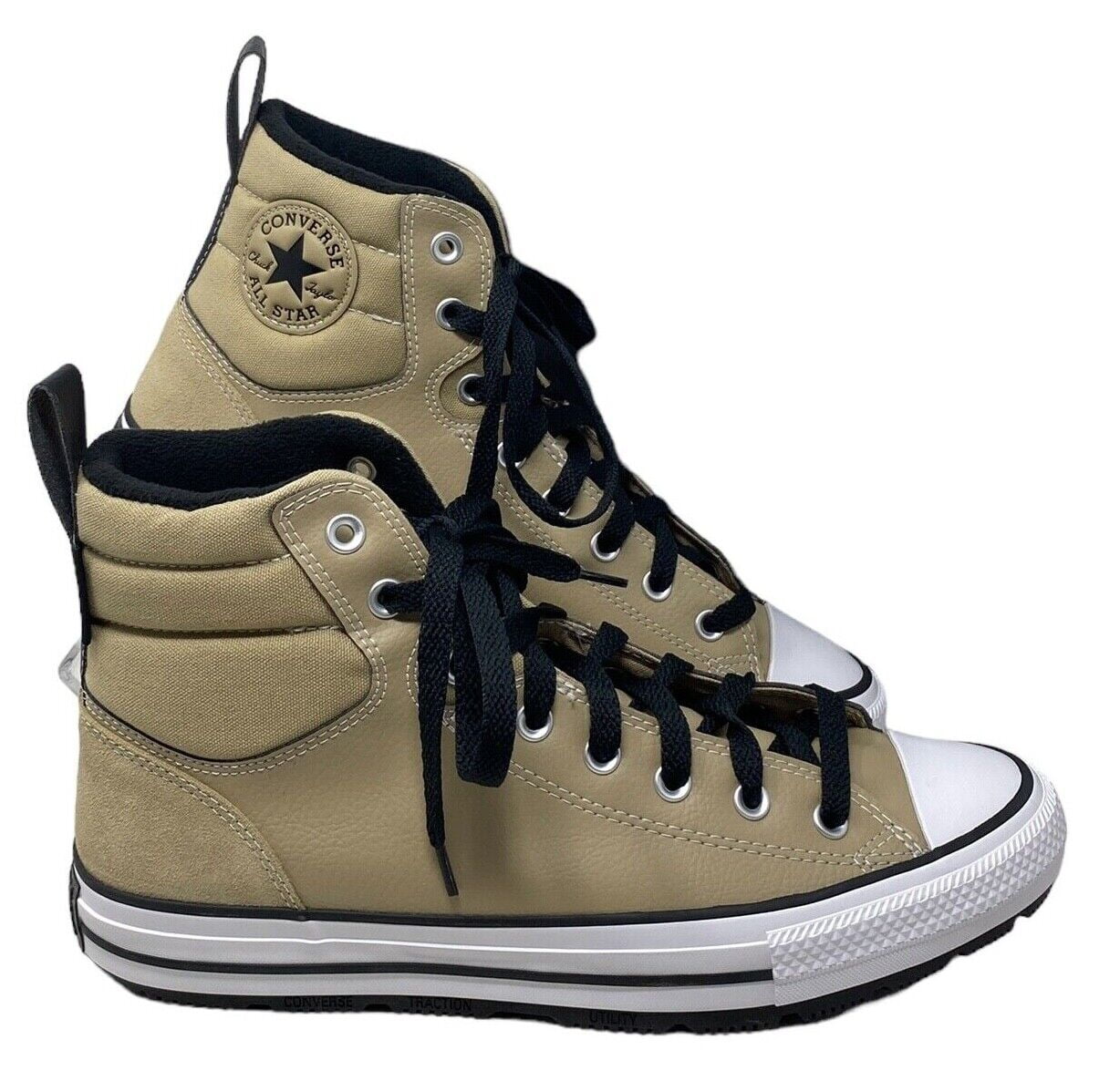 Converse CTAS Berkshire Boot Hi Leather Sneakers Casual Nomad Khaki A04475C