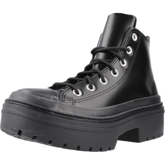 Converse CTAS High Top Lugged Heel Women's Shoes, Black, Size 7