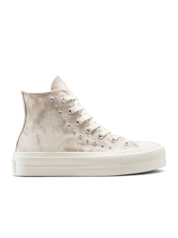 CTAS High Top Women's Shoes, Warm Clay/Egret/Egret, Size 8