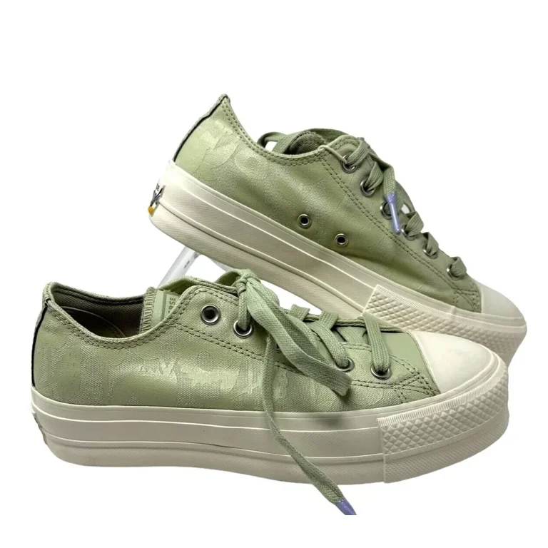 Converse Womens All Star Low Top Lift Womens Basketball Shoes Serene Sapphire Size 8.5