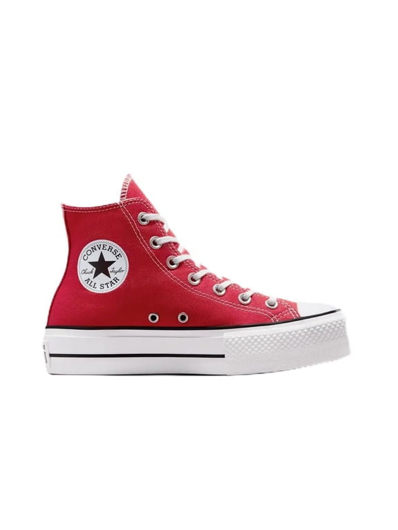 CTAS Lift Platform Hi Womens, Red, Size 7.5