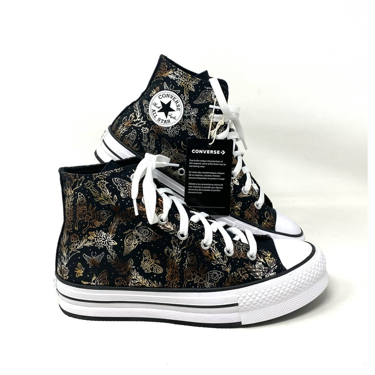 Converse platform high top deals black