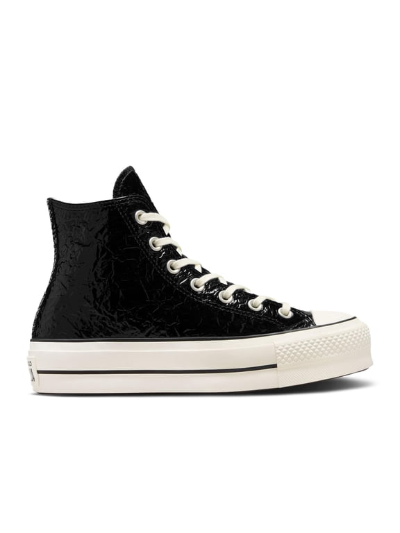 CTAS Lift Platform High Women's Shoes, Black/Egret/Black, Size 9.5