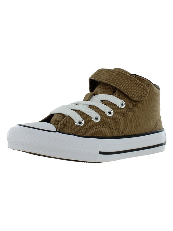 CTAS Malden Street Mid GS Boys Shoes Size 13.5, Color: Hot Tea/Orange/White