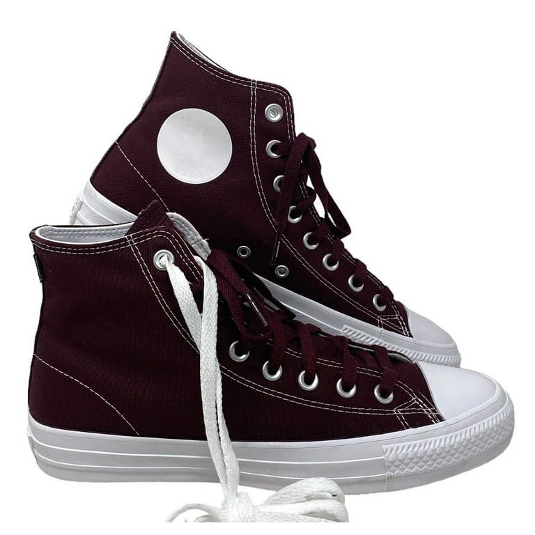Converse CTAS Pro Hi Shoe Deep Bordeaux For Canvas Sneakers Casual 171322C Walmart