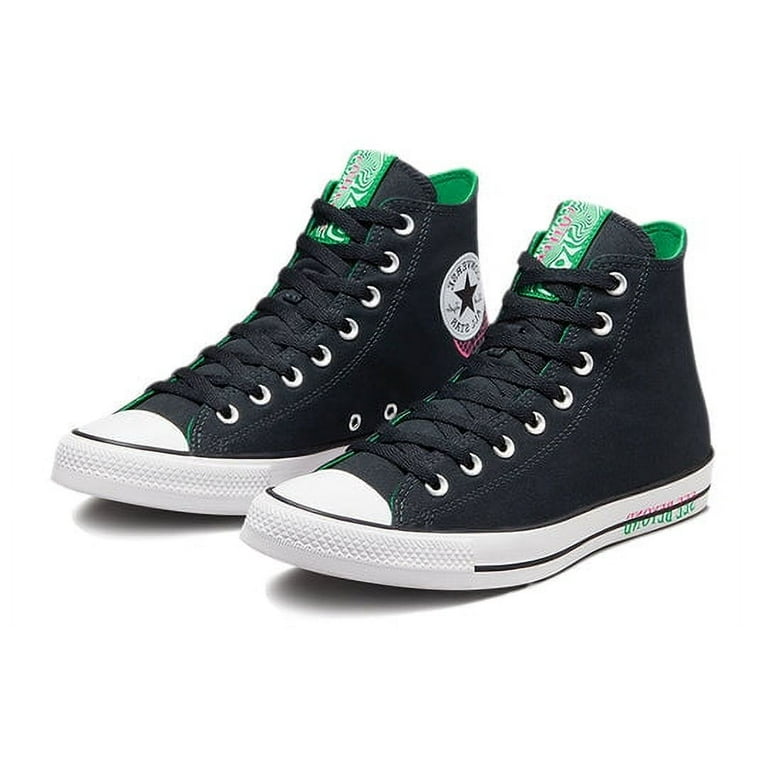 Converse Ctas See Beyond Hi Top Black Green Prime Pink Size 8 Adult Unisex