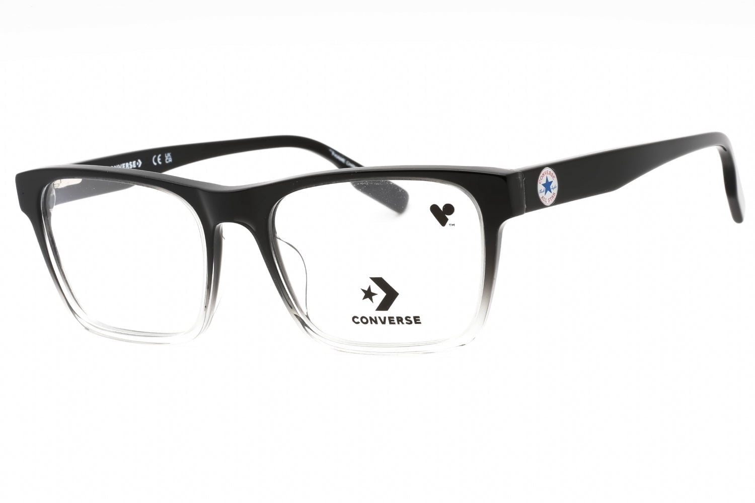Converse CV5082Y Eyeglasses 317 Crystal Cargo Citron Laminate 51mm Converse CV5088 Square Glasses | Fashion Eyewear US main image 3