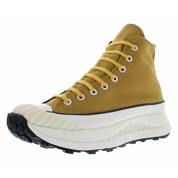 Converse Chuck 70 All Terrain-CX High Platform Unisex Shoes Size 9.5, Color: Burnt Honey/Thriftshop Yellow