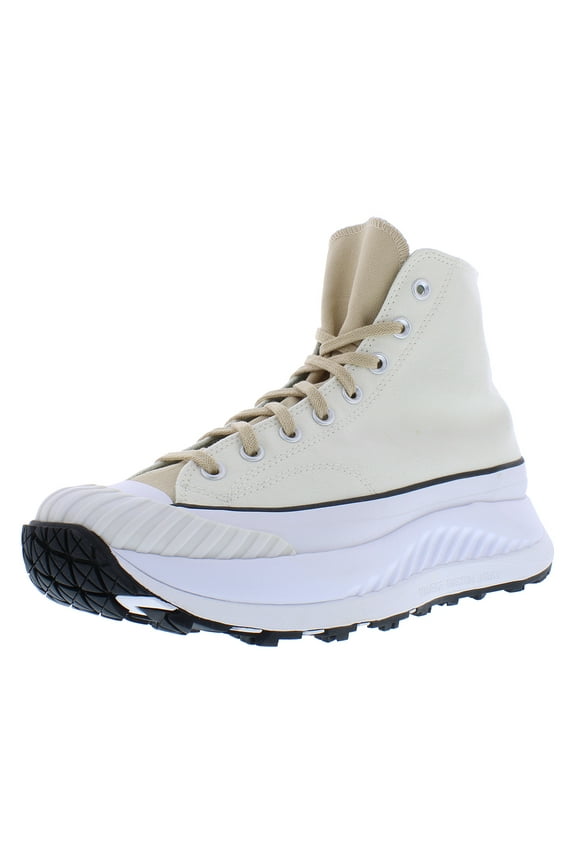 Chuck 70 At-Cx High Top Unisex Shoes Size 8, Color: White/Egret/Oat Milk