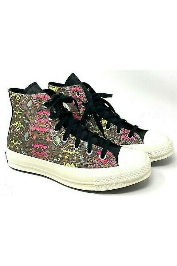 Chuck 70 Digital Daze Snakes Brown Canvas High Sneaker Women's 570264C