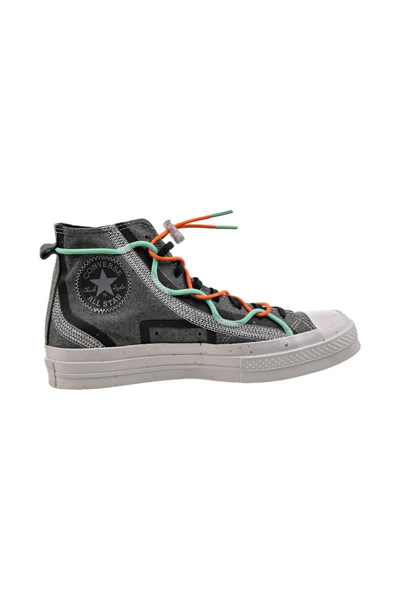 Chuck 70 Hi 170948C Unisex Grey Polyester Athletic Sneakers Shoes C196 (7.5 Men's/9.5 Women's)