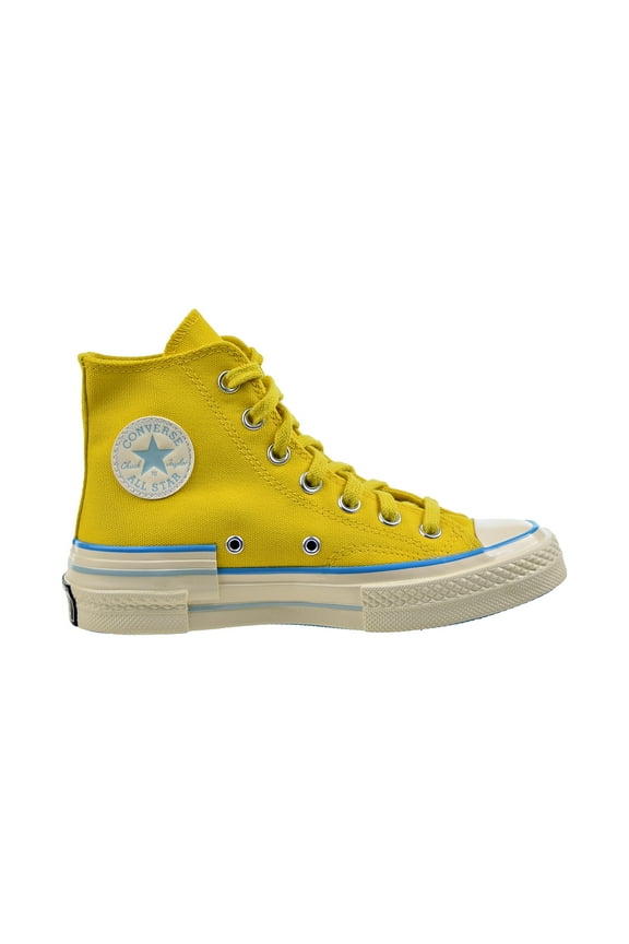 Chuck 70 Hi "Popped Color" Women's Shoes Speed Yellow-Sail Blue-Egret 568801c