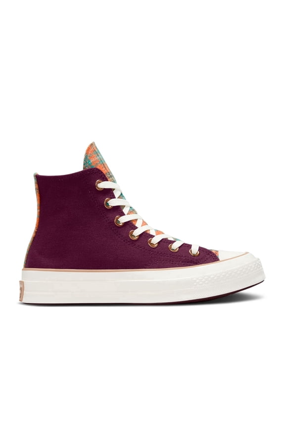 Chuck 70 High WMNS Shoes, Deep Bordeaux/Egret, Size 6