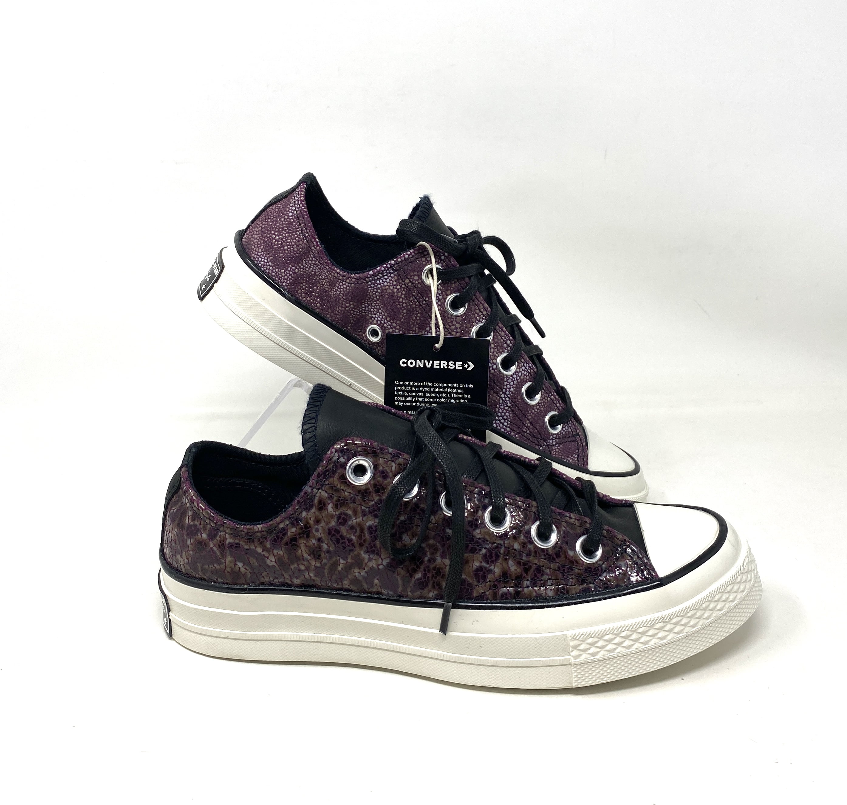 Converse Chuck 70 OX All Star Stingray Split Low Women s Size Leather Sneakers A01085C Walmart
